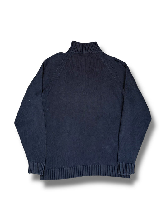 Vintage Burberry Zip Pullover (XL)