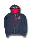 Vintage Beverly Hills „USA“ ZIP-Hoodie (XS)