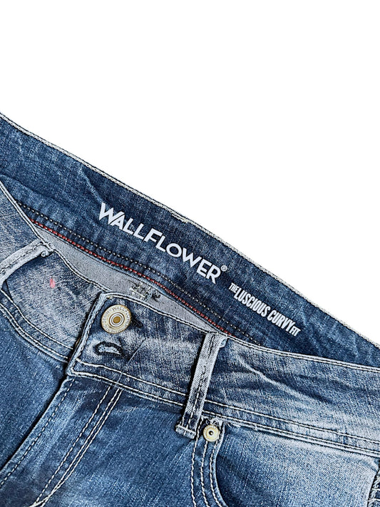 Vintage Wallflower Y2K Low Waist Bootcut / Flared Damenjeans (M)