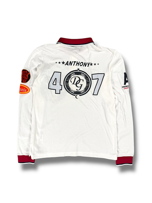 Vintage Dolce & Gabbana Langarm Polo (S)