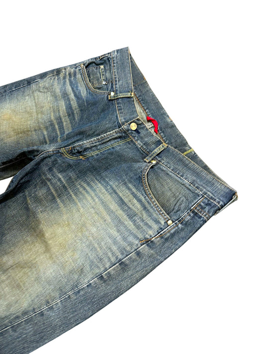Vintage Edwin Japan Style Baggy Jeans (XL) – Detailaufnahme 1