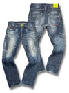 Vintage Edwin Japan Style Straight Leg Jeans „E-Function“ (L) – Vorder- und Rückansicht