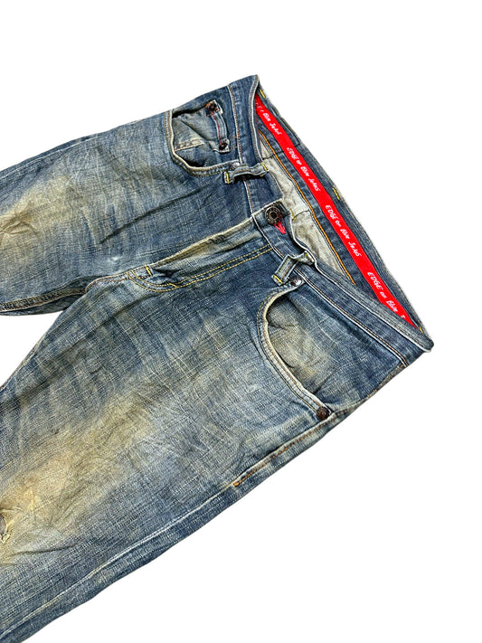 Vintage Edwin Japan Style Straight Leg Jeans „503“ (S) – Detailaufnahme 1