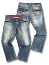 Vintage Edwin Japan Style Straight Leg Jeans (S) – Vorder- und Rückansicht