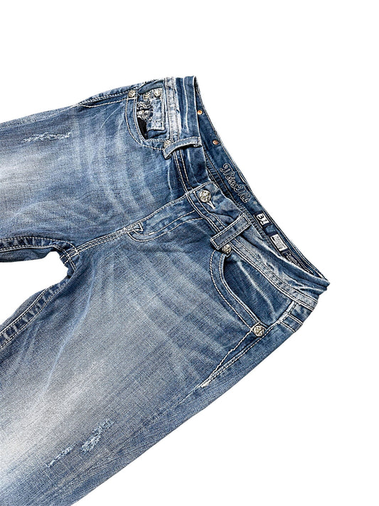 Vintage Miss Me Y2K Bootcut / Flared Damenjeans (M)