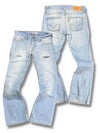 Vintage Levi’s Y2K Flared Jeans „512 Bootcut“ (M) – Vorder- und Rückansicht