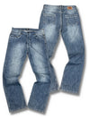 Vintage Dolce & Gabbana Baggy Jeans (XL) – Vorder- und Rückansicht