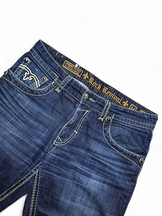 Vintage Rock Revival y2k Jeans (L)