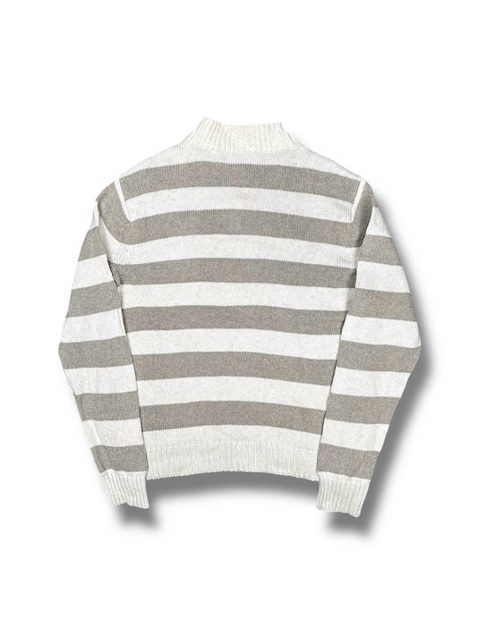 Vintage Ralph Lauren „Chaps“ Pullover mit Kragen (L)