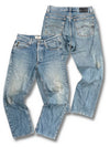 Vintage Armani Straight Leg Jeans (S) – Vorder- und Rückansicht