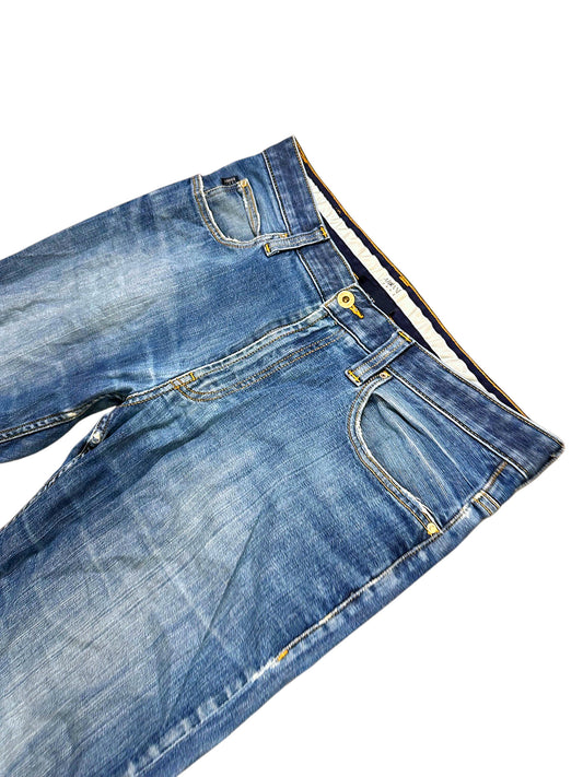Vintage Armani Straight Leg Jeans (M) – Detailaufnahme 1