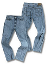 Vintage Armani Straight Leg Jeans (M) – Vorder- und Rückansicht