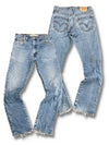 Vintage Levi’s Flared Jeans „517 Bootcut“ (XL) – Vorder- und Rückansicht