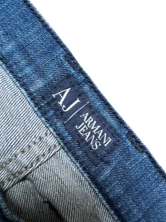 Vintage Armani Straight Leg Jeans (S) – Detailaufnahme 1