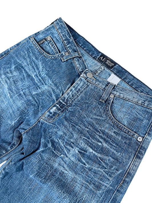 Vintage Armani Straight Leg Jeans (S)