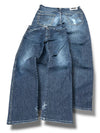 Vintage Versace straight leg jeans (M)