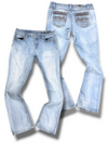 Vintage Miss Me Y2K Bootcut / Flared Damenjeans „Boot“ (XL)