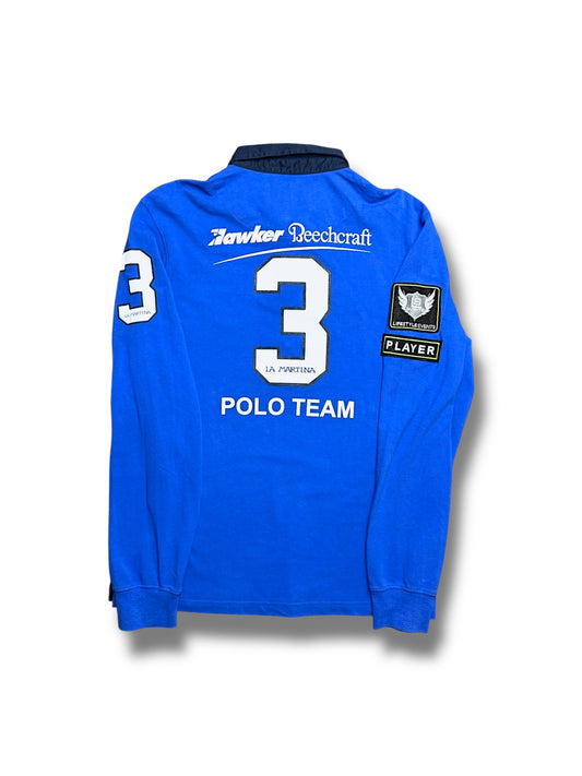 Vintage La Martina Langarmpolo (L)