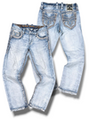 Vintage Rock Revival Y2K Straight Leg Jeans (S)