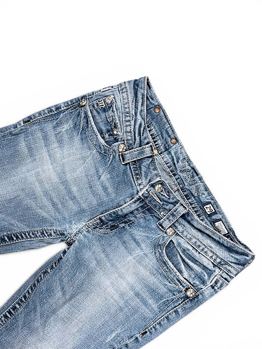 Vintage Miss Me Y2K Bootcut / Flared Damenjeans (S)