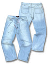Vintage Diesel Flared Jeans (L) – Vorder- und Rückansicht