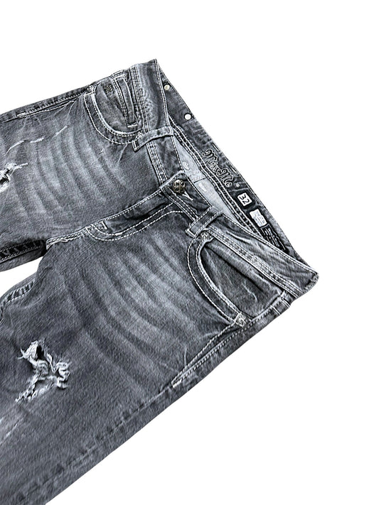 Vintage Miss Me Y2K Bootcut Damenjeans (M)