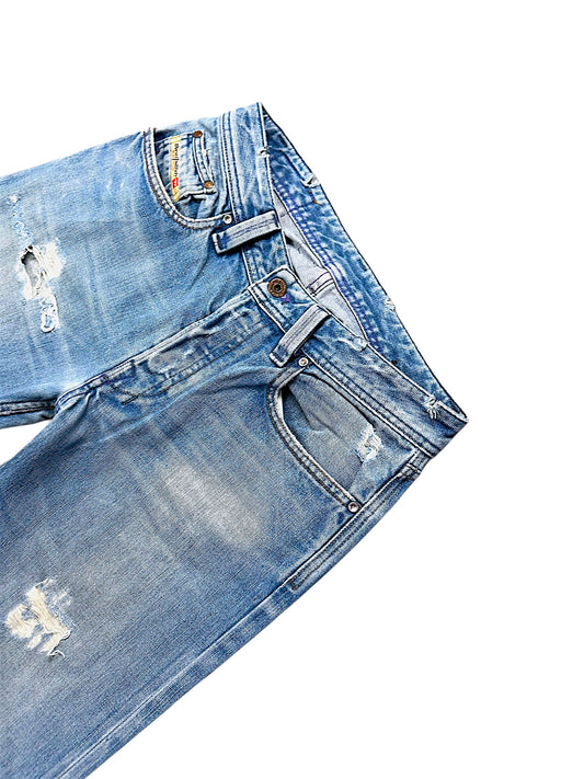 Vintage Diesel Y2K Flared Jeans (S)