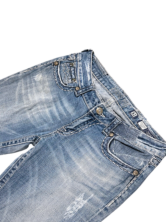 Vintage Miss Me Y2K Bootcut / Flared Damenjeans (XL)