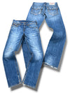 Vintage True Religion Y2K Straight Leg Jeans (L)