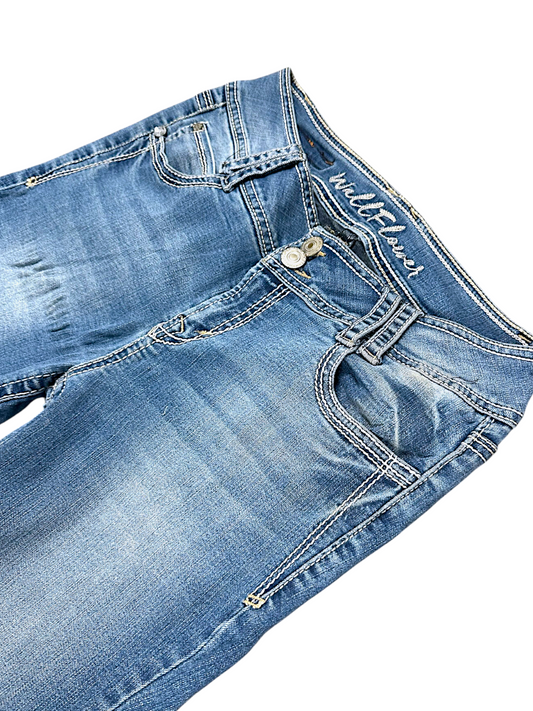 Vintage Wallflower Y2K Bootcut / Flared Damenjeans (M)