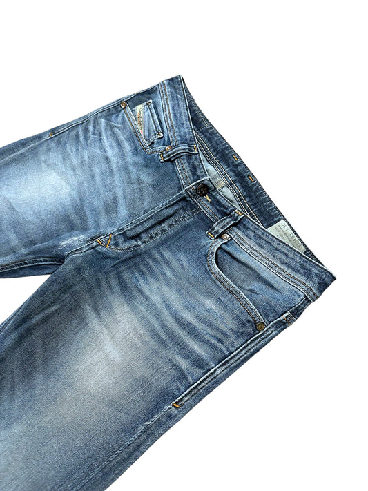 Vintage Diesel Y2K Straight Leg Jeans „Viker“ (S) – Detailaufnahme 1
