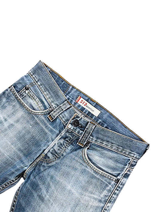 Vintage Levi’s Y2K Flared Jeans „512 Bootcut“ (M)