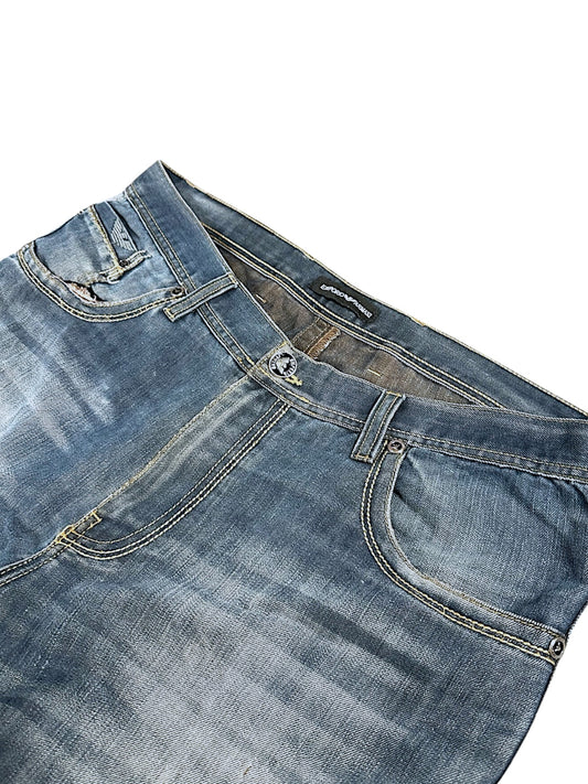 Vintage Armani Y2K Baggy Jeans (L)