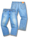 Vintage Levi’s Flared Jeans „527 Bootcut“ (XL) – Vorder- und Rückansicht