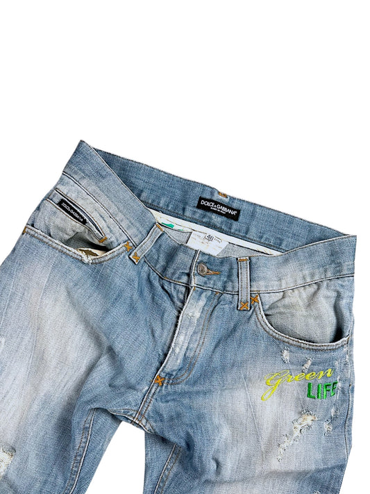 Vintage Dolce & Gabbana y2k straight leg Jeans (S)