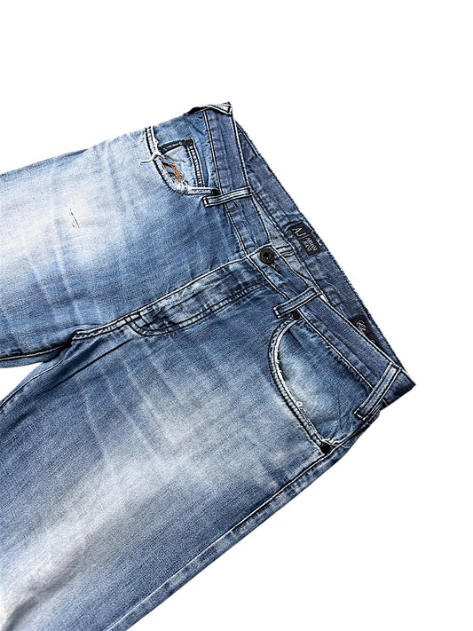 Vintage Armani Straight Leg Jeans (M)