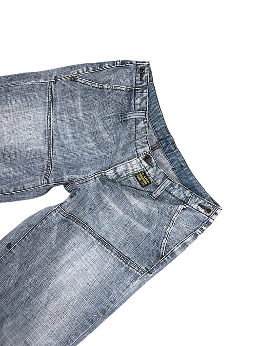 Vintage G-Star Y2K Low Waist Flared Damenjeans (M)