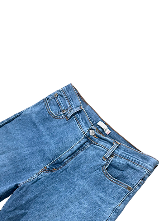 Vintage Levi’s Bootcut/Straight Damenjeans „512 Perfectly Slimming“ (L)