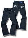 Vintage Victoria Beckham Y2K Low Waist Bootcut / Flared Damenjeans (S)
