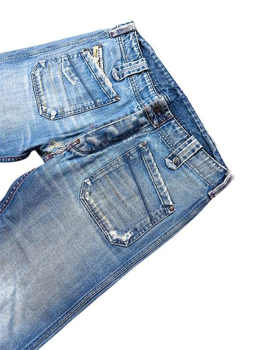 Vintage Diesel Y2K Baggy Jeans (M)