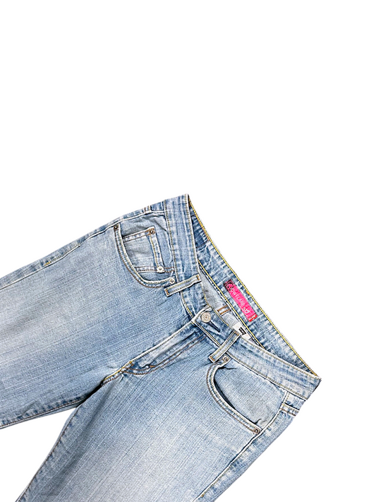 Vintage Levi’s Flared Damenjeans „LOWFLARE 519“ (M)