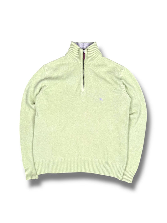 Vintage Burberry Pullover mit Kragen (S)