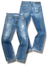 Vintage Diesel Y2K Straight Leg Jeans „LARKEE“ (L)