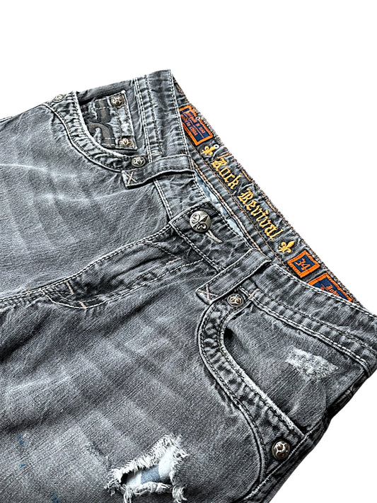 Vintage Rock Revival Y2K Baggy Jeans (M)