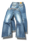 Vintage Rock Revival y2k Jeans (L)