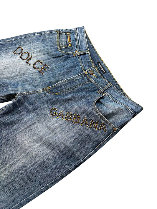 Vintage Dolce & Gabbana Y2K Baggy Jeans (L)