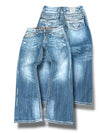 Vintage Rock Revival Y2K Baggy Jeans (M)