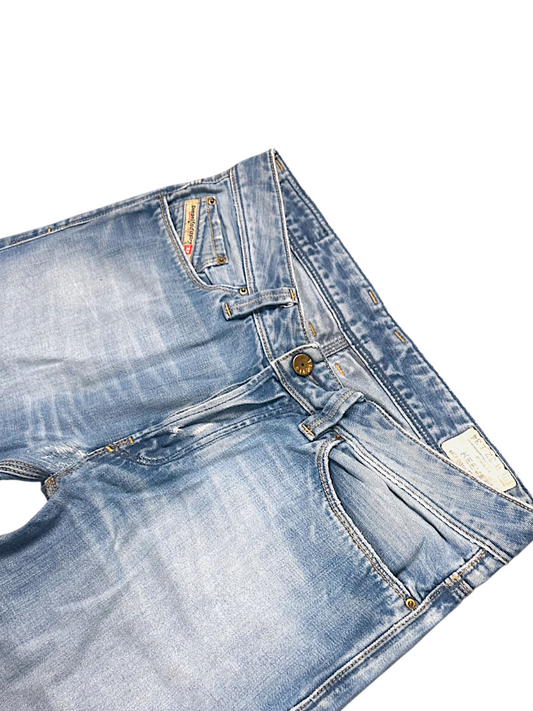 Vintage Diesel Y2K Straight Leg Jeans „KEEVER“ (L)