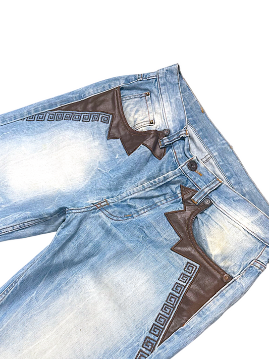 Vintage Versace Y2K Baggy Jeans (L)