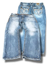 Vintage Rock Revival Baggy Jeans (XL)